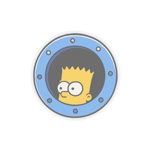 Unisex SpongeBob Meme Sticker | Matte Weatherproof Decal | Funny Pop Culture Fan Art for Laptop