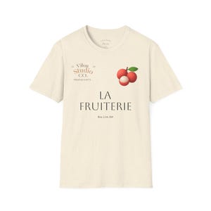 La Fruiterie Lychee Unisex T-Shirt by Vilon Studio