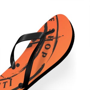 Lebendige Polyester Wildleder Flip Flops - leichte EVA Sohle