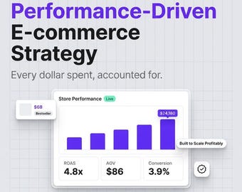 Leistungsorientierte E-Commerce-Marketingstrategie, Shopify-Wachstumsplan, Wiederherstellung abgebrochener Warenkörbe (PDF)