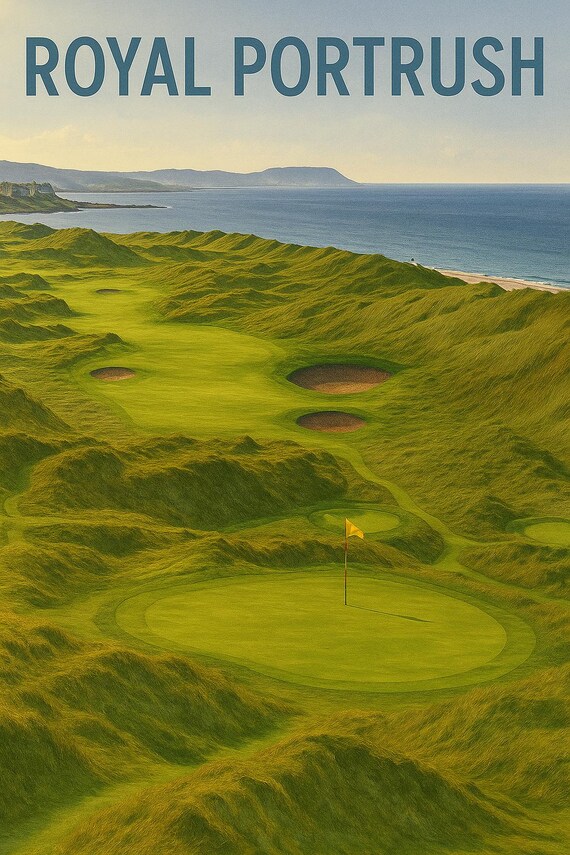 セントアンドリュース ゴルフコース　ポスター セントアンドリュース ゴルフコース ポスター セントアンドリュース