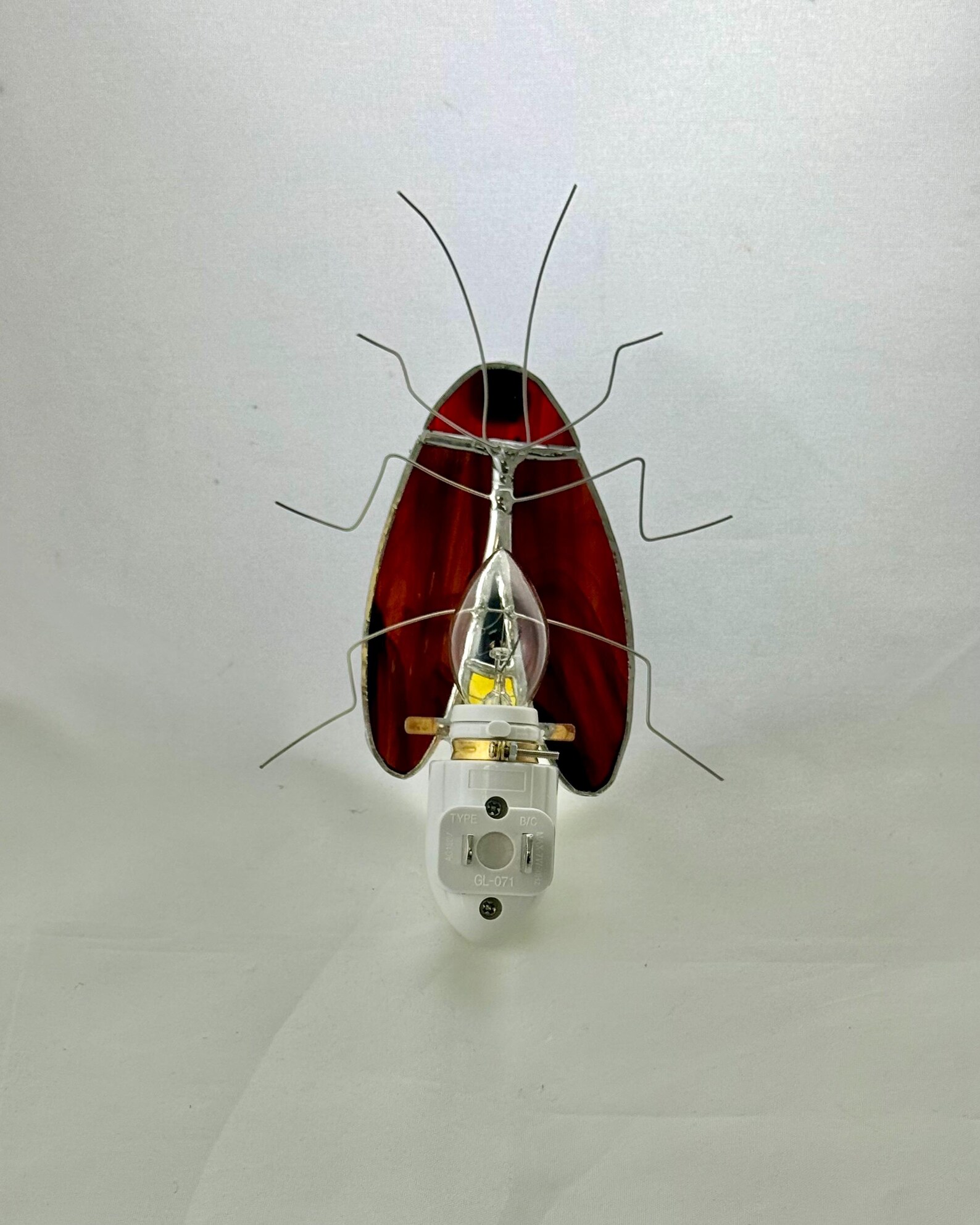 Firefly Lightning Bug Stained Glass Night Light - Etsy