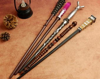 Creativity Cosplay Magic Wand Witch Halloween Props Crafts Collectible Party Decoration Retro Holiday Gift