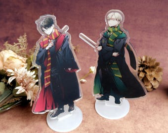 Standing Plates Acrylic Plastics One Piece Figures Model Collectible Table Top Display Anime Peripherals Creativity Ornaments Birthday Gifts