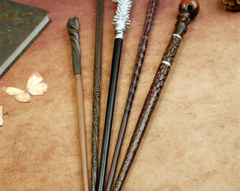 Cosplay Magic Wand Gifts Witch Creativity Model Wooden Figures Party Supplies Holiday Collectible Accessories Props Display Ornaments Regalo