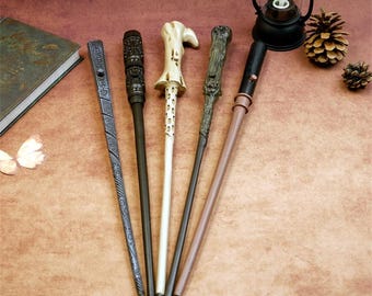 Magic Wand Gifts Luminous Witch Party Supplies Cosplay Creativity Story LED Light Model Wooden Novelty Toy Halloween Decoration Outdoor Gift