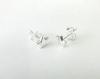 sparkling star stud earrings pandora s925 silver