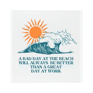 Strandmagnet - Küsten-Automagnet für Strandliebhaber, Meer-Liebhaber-Geschenk, Sommerferien-Dekor, nautischer Kühlschrankmagnet, tropische Küche
