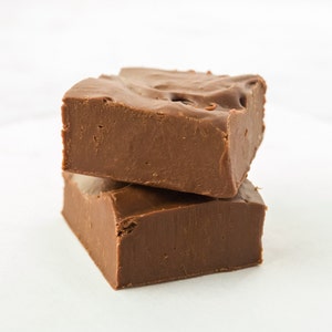 Plain Fudge--Milk, Dark, White Chocolate --8 oz.
