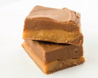 Salted Caramel Fudge--8 oz. (does not ship well in temp. above 85 degrees)