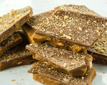 Almond Toffee 8 oz. (does not ship well in temp. above 85 degrees)