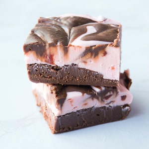 Dark Chocolate Cherry Fudge