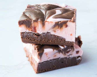DARK CHOCOLATE CHERRY Fudge--8 oz.