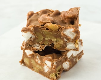 Rocky Road Fudge 8 oz