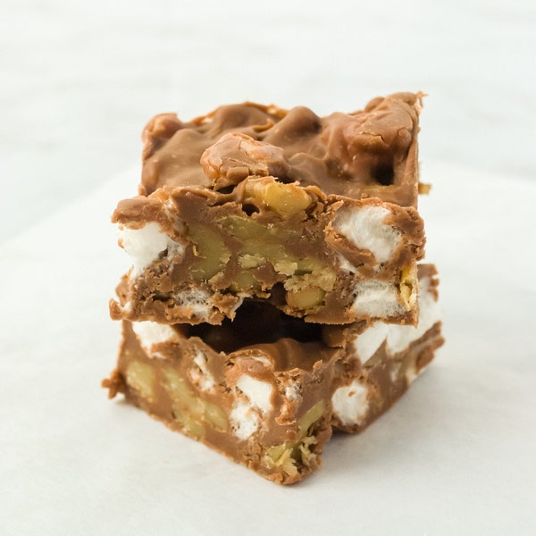 Rocky Road Fudge 8 oz