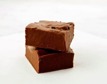 DARK CHOCOLATE FUDGE-- 8 oz.