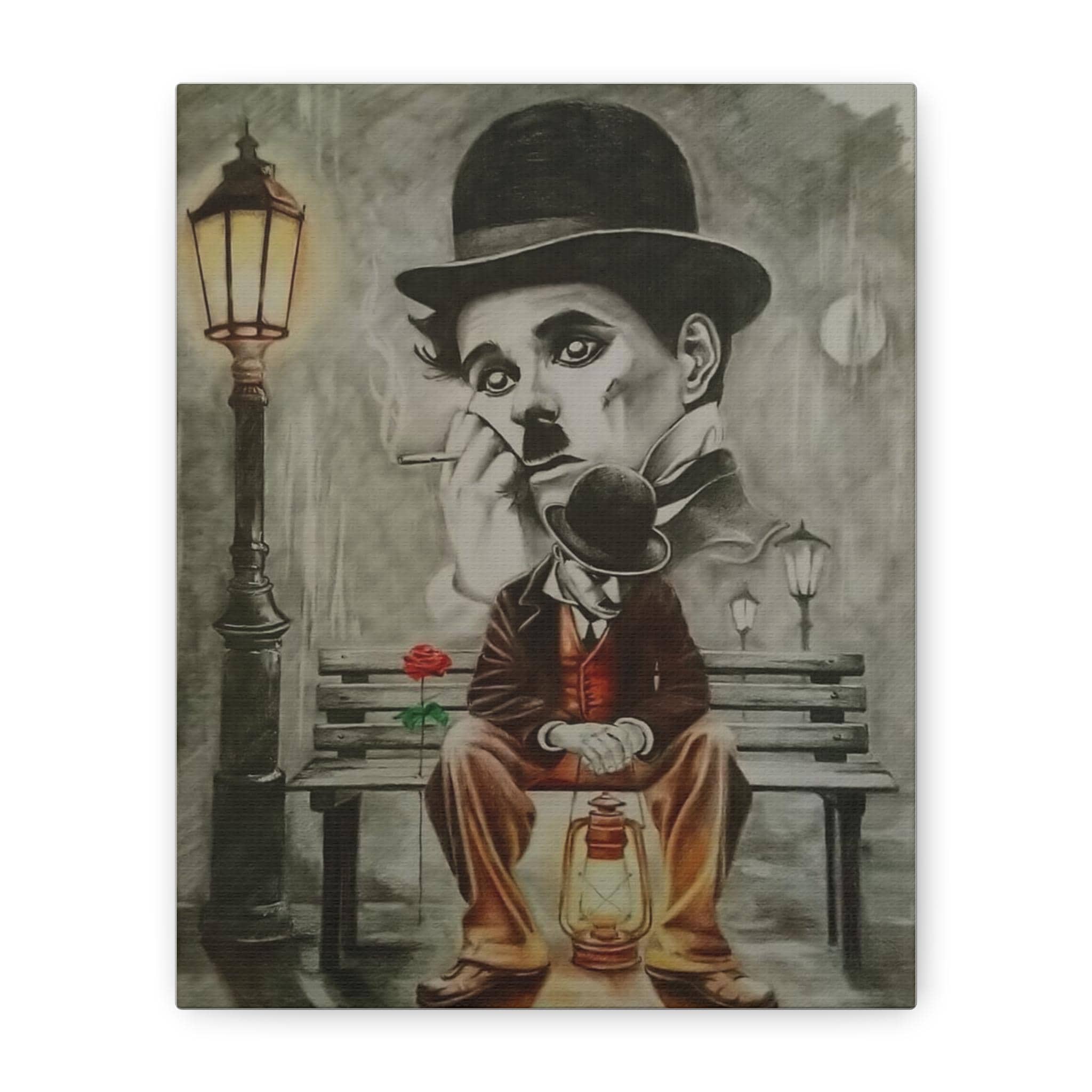 Chaplin painting - Etsy 日本