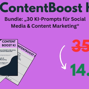 AI Content Creation Guide, ChatGPT Prompts for Social Media Marketing, Digital Strategy Planner, Artificial Intelligence Business Tools, PDF