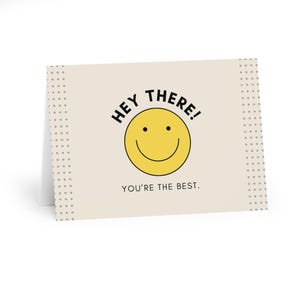 Cheerful Greeting Card Set - 5 Pack of Uplifting Cards for All Occasions, Birthday, Friendship, Thank You, Encouragement, Just Because