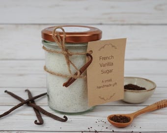 DIY Vanilla Sugar – Digital Gift Idea with Recipe & Printable Labels (French Style)