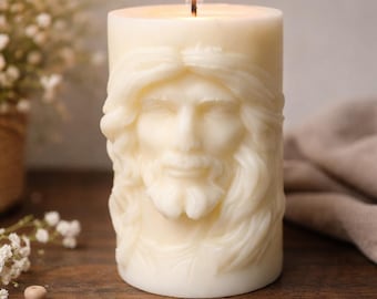 Holy Savior Candle Homecrafted