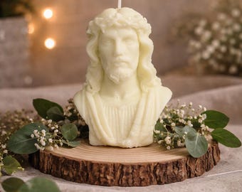 Jesus Bust Candle