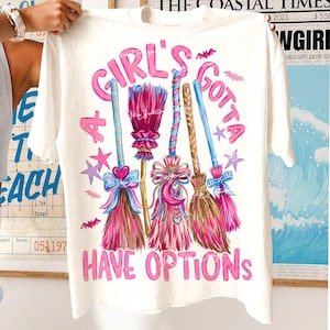 A Girl Gotta Have Options PNG, Preppy Halloween Png, Witches Png, Trending Halloween Png, Spooky Season, Feeling Witchy, Funny Halloween image 7