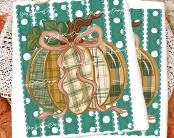 Striped Preppy Fall Pumpkin PNG, Trending Pumpkin Bow PNG, Hello Fall Trending Cozy Season Png, Coquette Autumn Shirt Png, Pumpkin Spice Png