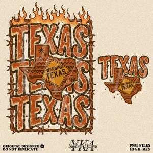 Burnt Orange Texas PNG Clipart, Vintage Texas Sublimation PNG, Trendy Western PNG, Preppy Texas State Shirt Sublimation png, Wild West Png