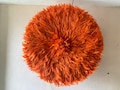 Orange Juju Hat Wall Decor: African Feather Art product logo
