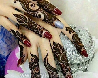 Elegant Mehndi Design PDF: Rang-e-Hina Digital Henna Art