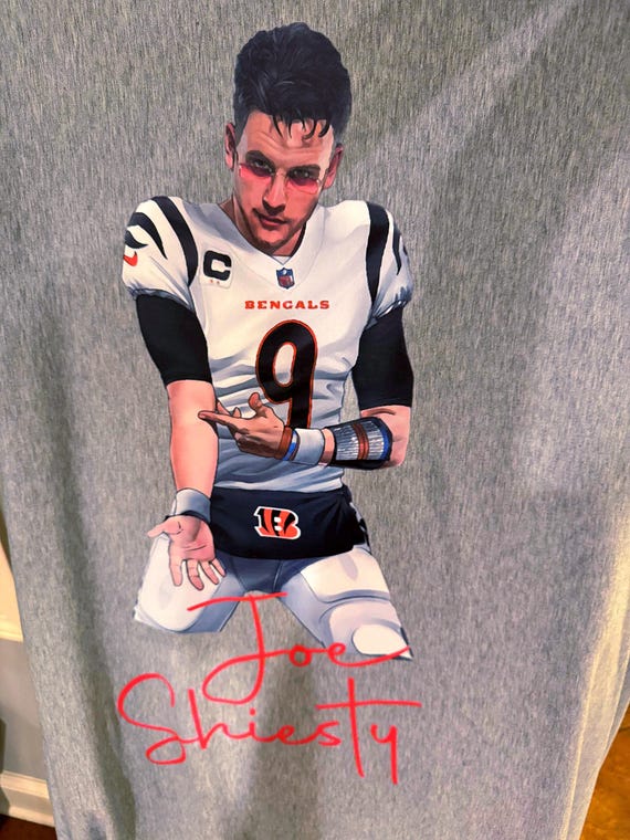 Joe Shiesty Burrow Throw Blanket