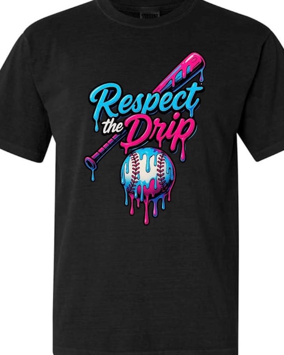 Baseball Life Drip Style T-Shirt