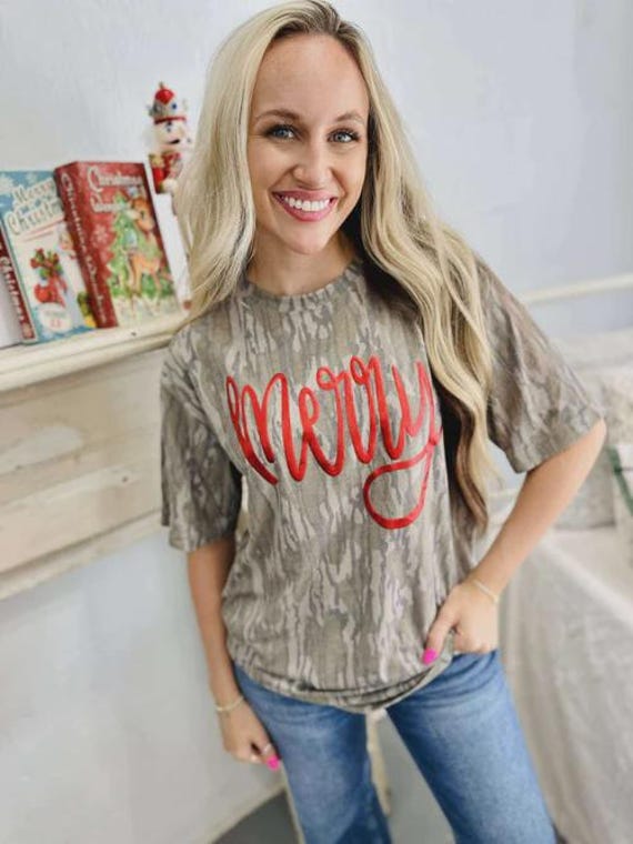 Merry Bottomland • Christmas Crewneck for Women