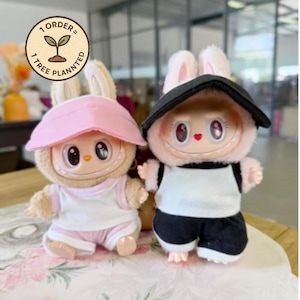 Labubu Clothes – Sportswear Outfit Set for Labubu Doll, 2 Variations, Labubu Summer & Streetwear Style
