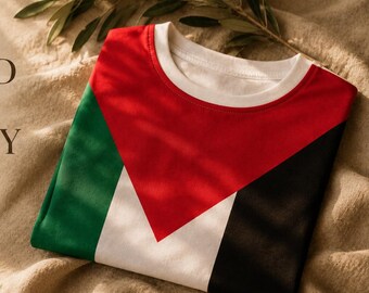 T-shirt court drapeau palestinien, haut court Palestine gratuit, chemise pro Palestine, streetwear an 2000, mode militante pour femme