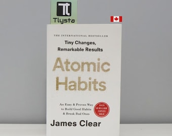 Atomic Habits by James Clear - English Self Help Book