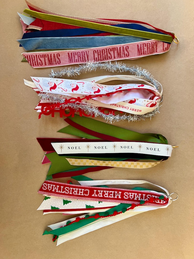 Holiday Mini Ribbon Bundle - Etsy