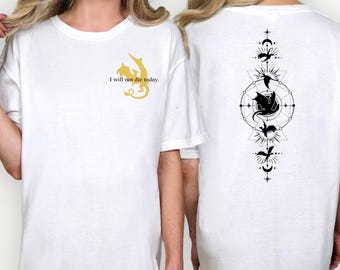 Fourth Wing T-Shirt, Dragon Rider Tee, Bookish Gift, Fantasy Reader Shirt