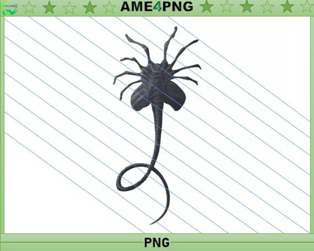 Alien Facehugger PNG: Sci-fi Horror Clipart (digital Download) - Etsy UK