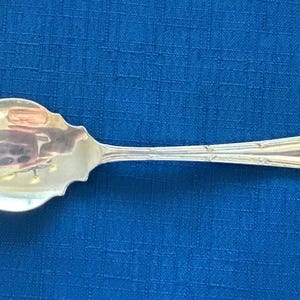 Silver Plate Yeoman of England Company “EXC” Pattern Jelly Spoon 1930s (Shipping Included)