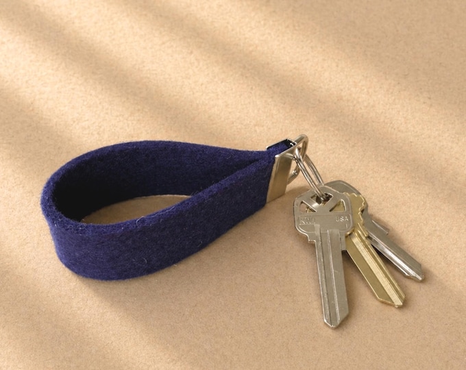 Wool Felt Key Fob