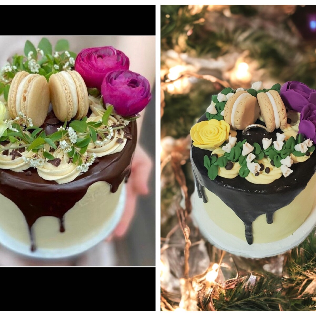 Wedding Cake Ornament Replica - Custom Wedding Gift