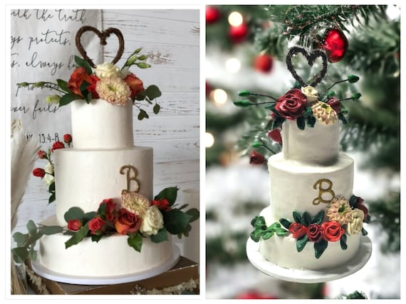 Wedding cake ornament discount
