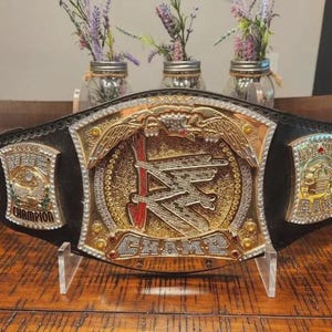 Luxury WWE Spinner Championship Replica Belt – Collectible Wrestling Title Belt | Buy Now.