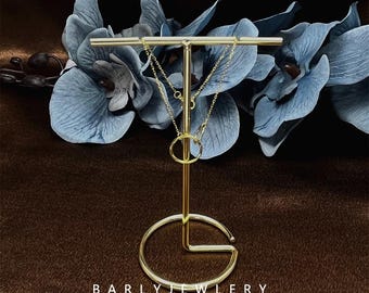 Sterling Silver Double Circle Bracelet, Silver Linked Circle Bracelet, Interlinking Circle Bracelet, Open Circle Bracelet, Sisters Bracelet