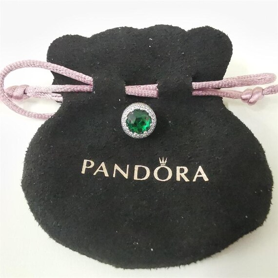 Pandora Green Radiant Hearts Charm Silver S925 Ale - Etsy
