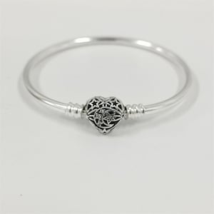 Pandora Bangle Celestial Heart - Etsy