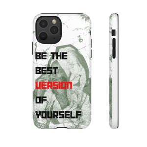 Inspirational Quote Tough Phone Case: 3D Wrap, Impact Resistant