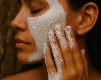 Kaolin Clay Powder – Fine Grade for Face, Body . Soap Making Natural Skincare & Detox Mask"